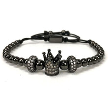 Load image into Gallery viewer, Crown Charm Bracelet
