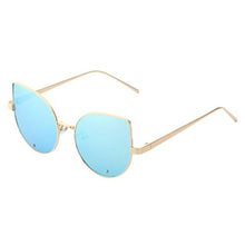 Load image into Gallery viewer, Cat Eye Mirror Sunglasses