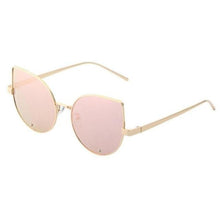 Load image into Gallery viewer, Cat Eye Mirror Sunglasses