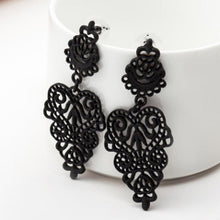 Load image into Gallery viewer, Long Pierced Dangle Drop Earring
