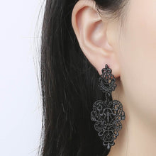 Load image into Gallery viewer, Long Pierced Dangle Drop Earring
