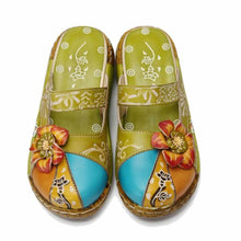 Load image into Gallery viewer, Handmade  Flower Slipper