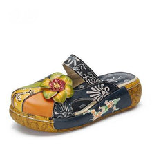 Load image into Gallery viewer, Handmade  Flower Slipper