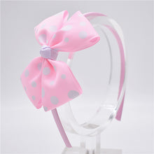 Load image into Gallery viewer, Speckle Bow Flower Headband