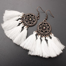Load image into Gallery viewer, Long Rope Fringes Earring