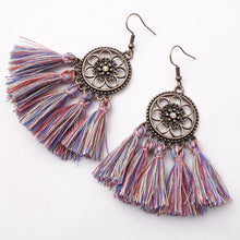Load image into Gallery viewer, Long Rope Fringes Earring