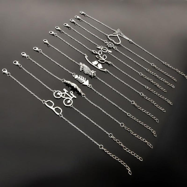 Simple Style Charm Bracelet