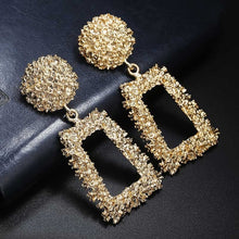 Load image into Gallery viewer, Vintage Geometric Statement Earring