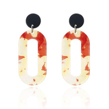 Load image into Gallery viewer, Vintage Geometric Statement Earring