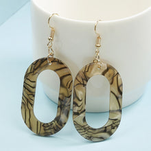 Load image into Gallery viewer, Vintage Geometric Statement Earring