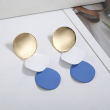Load image into Gallery viewer, Vintage Geometric Statement Earring