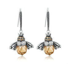Load image into Gallery viewer, Lovely Bee Drop Earring