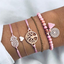 Load image into Gallery viewer, Handmade Weave Tassel Bracelet
