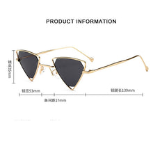 Load image into Gallery viewer, Triangle Steampunk Sunglasses