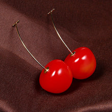 Load image into Gallery viewer, Cherry Fruit Simple Earring