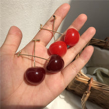 Load image into Gallery viewer, Cherry Fruit Simple Earring
