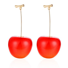 Load image into Gallery viewer, Cherry Fruit Simple Earring