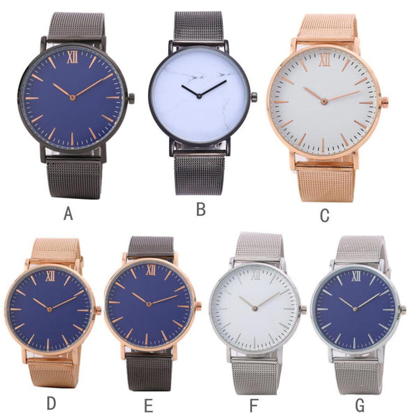 Metal Band Analog Watch
