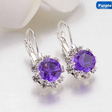 Load image into Gallery viewer, Crystal Stone Drop Earring