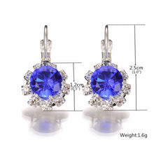 Load image into Gallery viewer, Crystal Stone Drop Earring