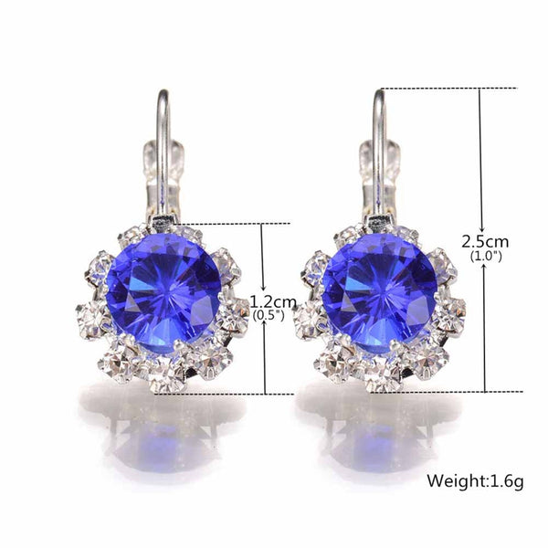 Crystal Stone Drop Earring