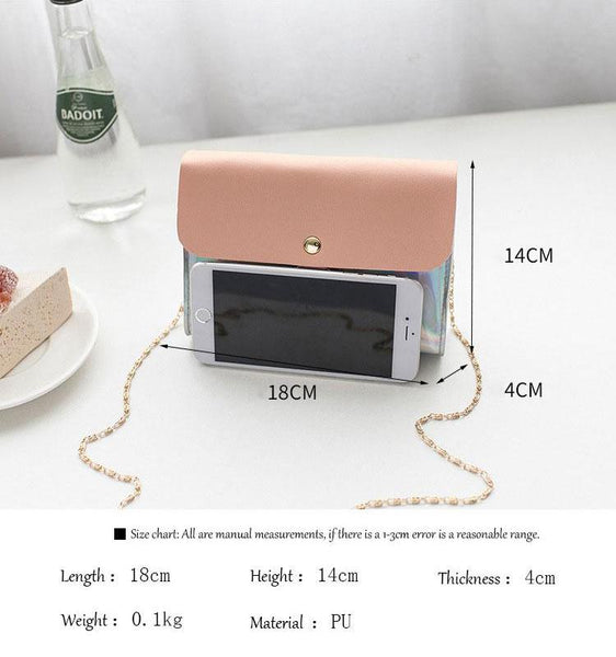 Cross Body Laser Bag  Purse