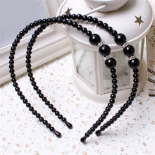 Load image into Gallery viewer, Artificial Pearls Hair Hoop