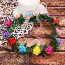 Load image into Gallery viewer, Flower Crown Headband