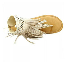 Load image into Gallery viewer, Tassel Rivet Hollow Shoes