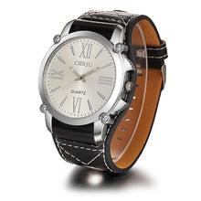Load image into Gallery viewer, Analog Roman Leather Watch