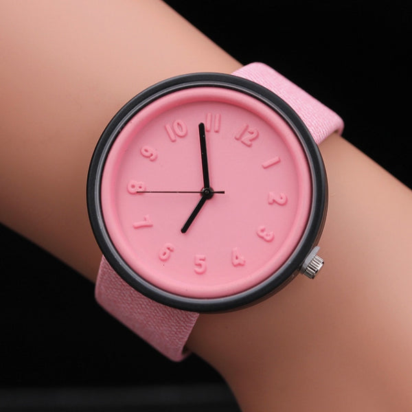 Simple Fashion Number Watch