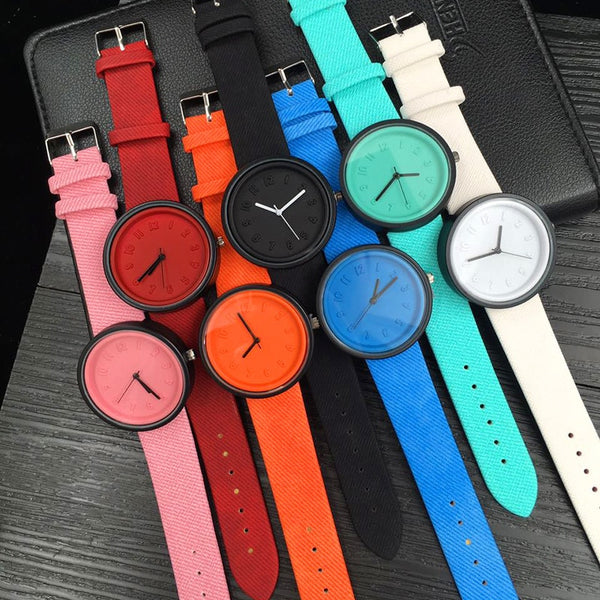 Simple Fashion Number Watch
