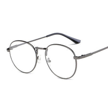 Load image into Gallery viewer, Circle Metal Frame Clear Lens