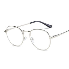 Load image into Gallery viewer, Circle Metal Frame Clear Lens